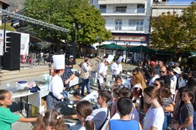 Λιβάνιος, Κουρέτας, και Μάγια Τσόκλη στη γιορτή Τρούφας στην Καλαμπάκα